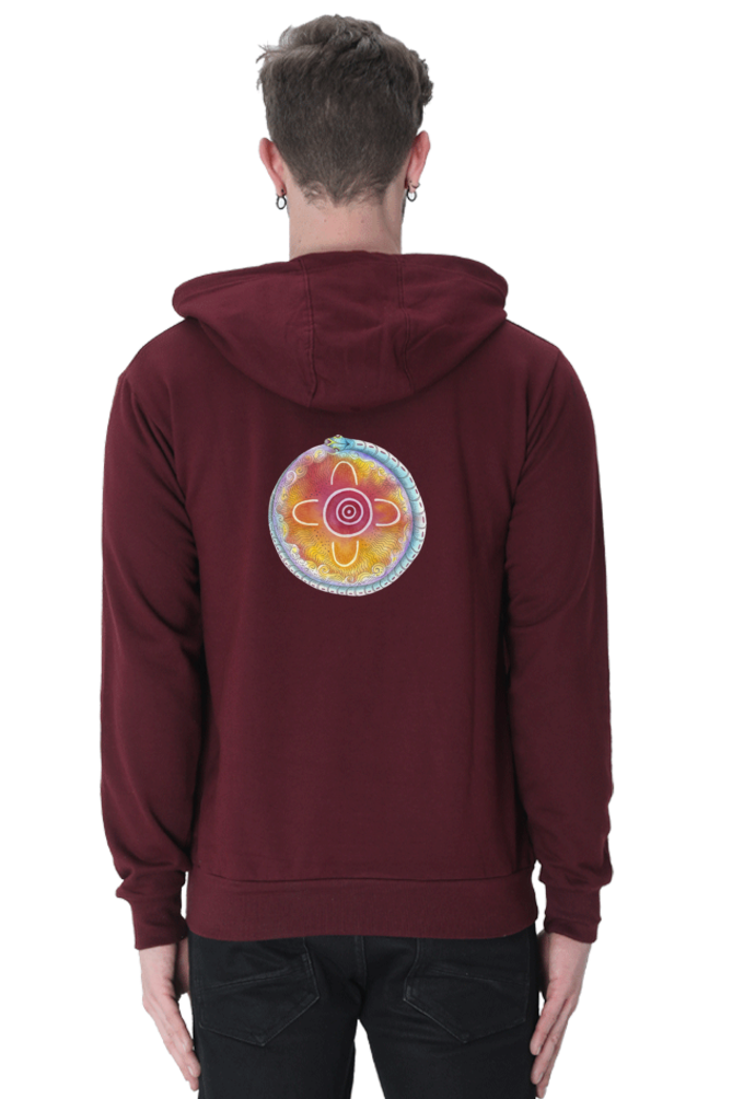 Rainbow Serpent Back Hoodie
