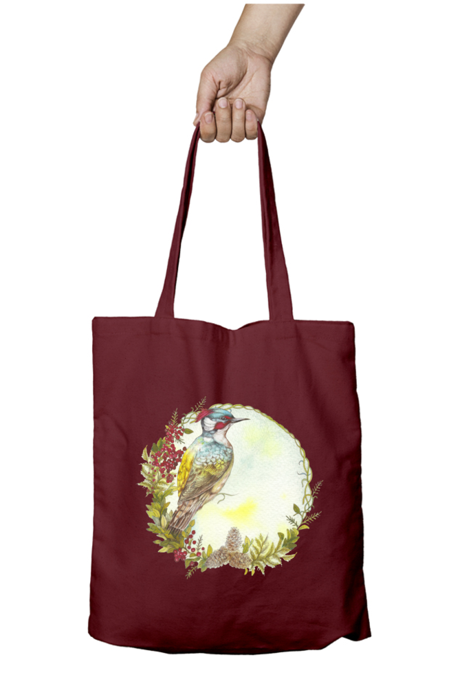 Woodpecker Tote Bag