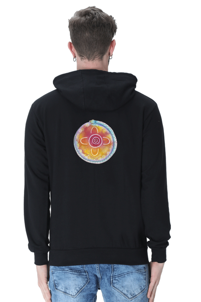 Rainbow Serpent Back Hoodie