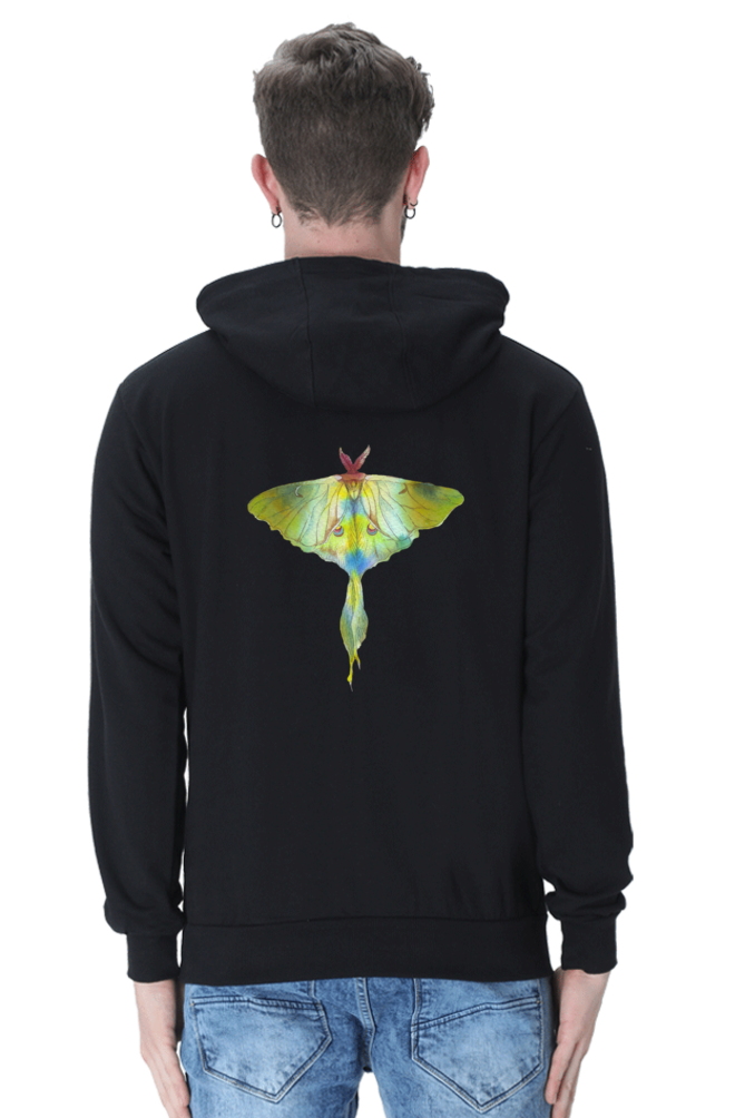 Luna Moth Back Hoodie