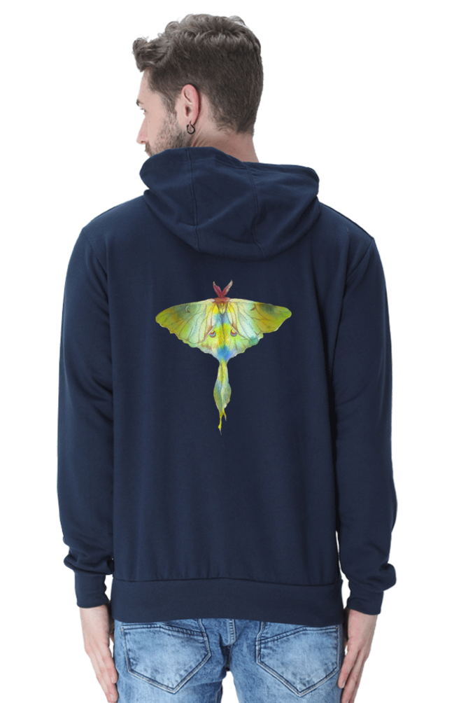 Luna Moth Back Hoodie