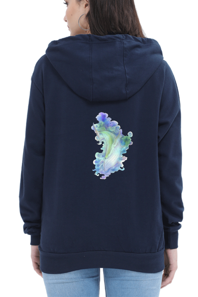 Whale-o Back Hoodie