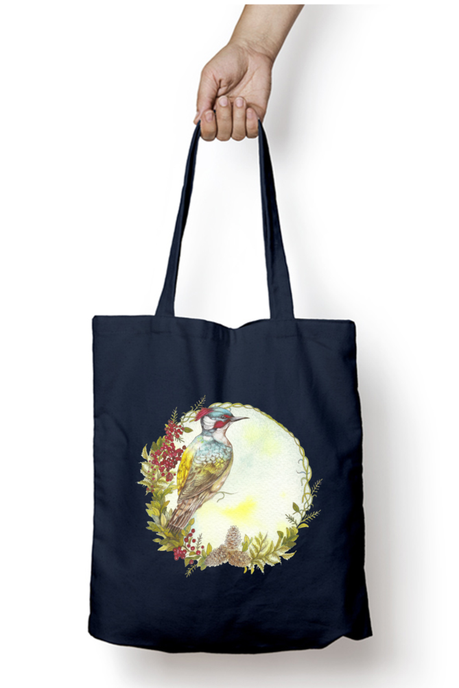 Woodpecker Tote Bag