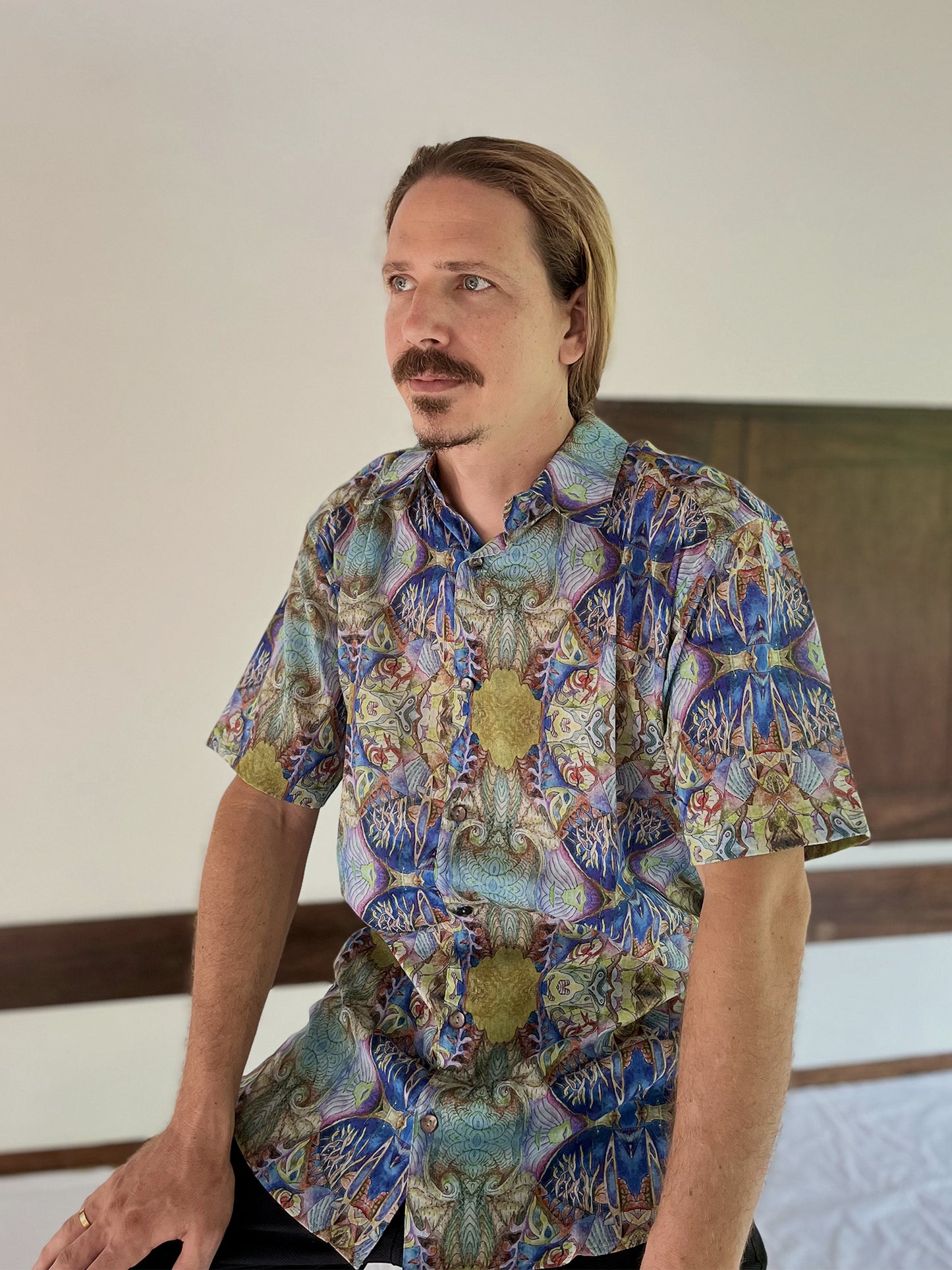 Spiral Blues Shirt