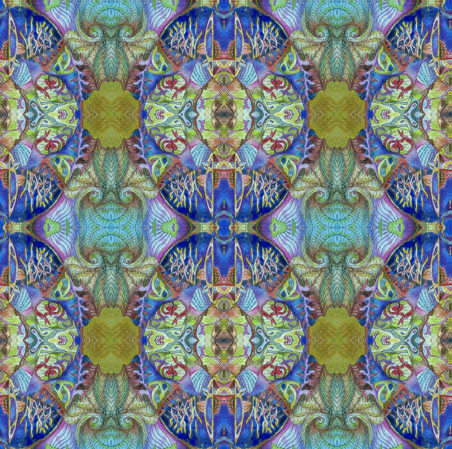 Spiral Blues Shirt
