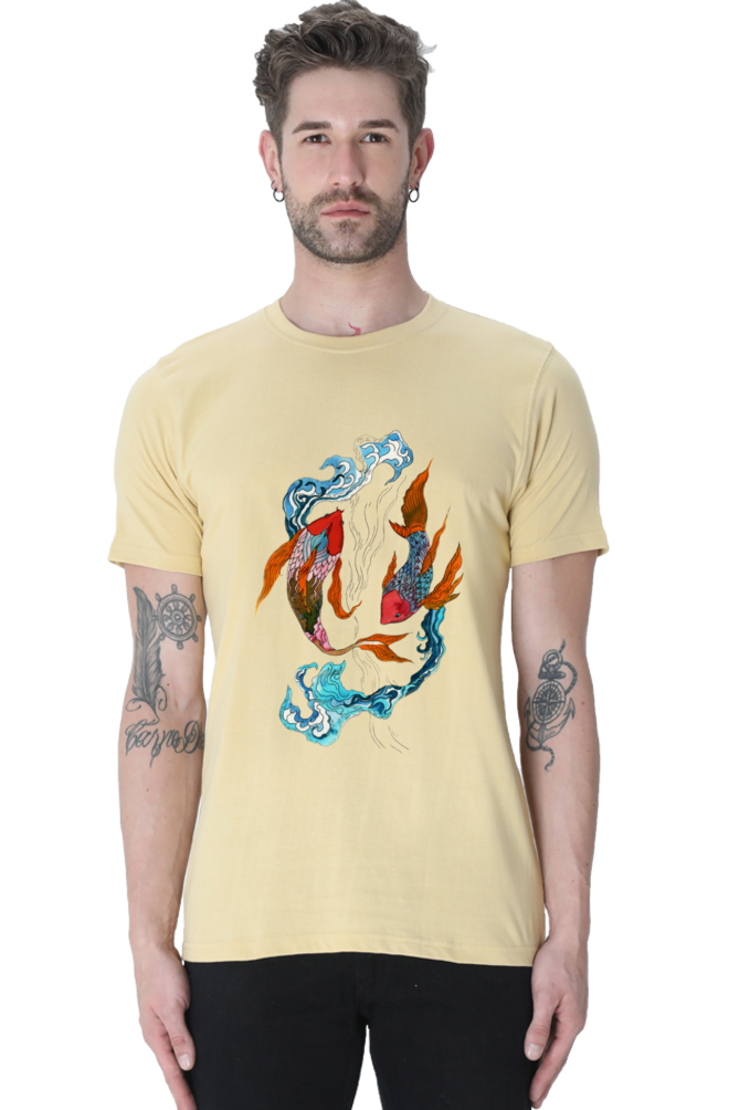 Koi Yin Yang T-shirt