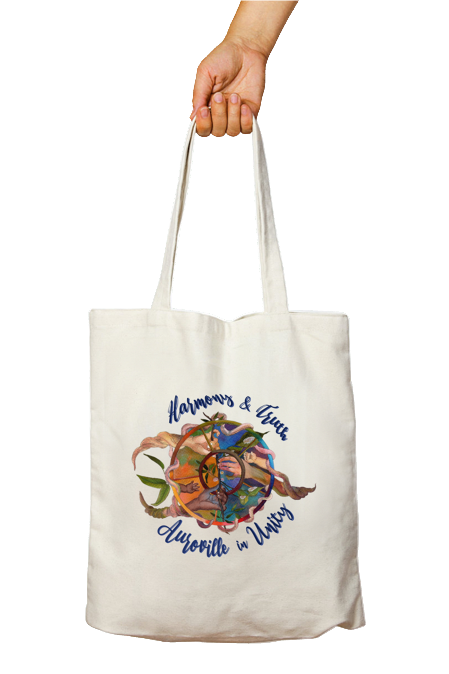 Auroville Unity Tote Bag