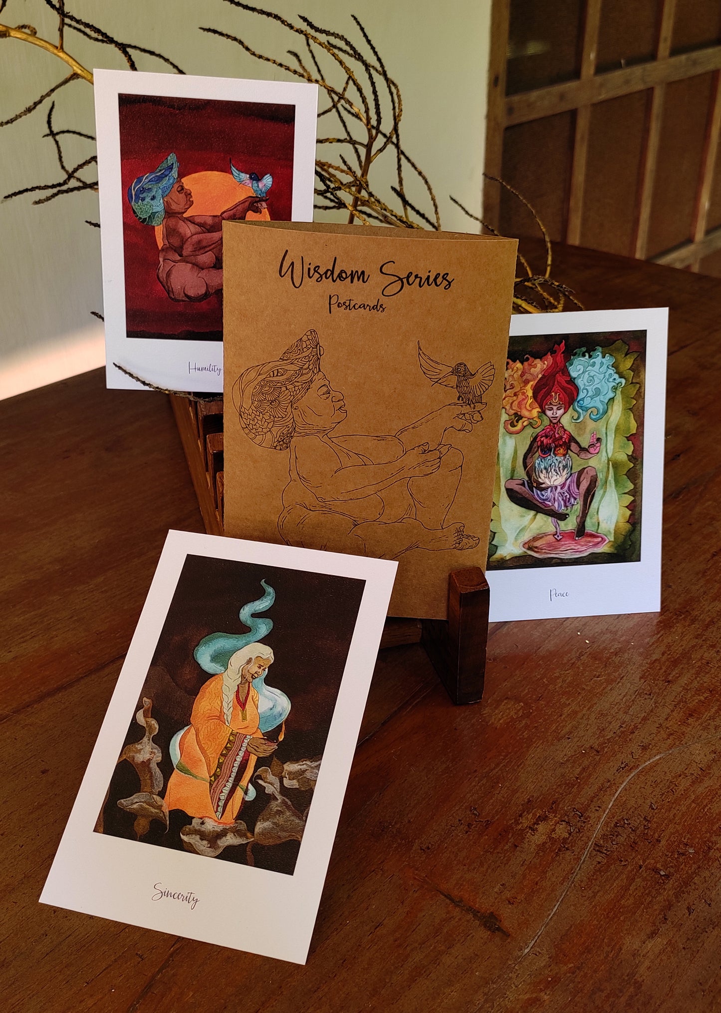 Wisdom Series Postcards Set of 3