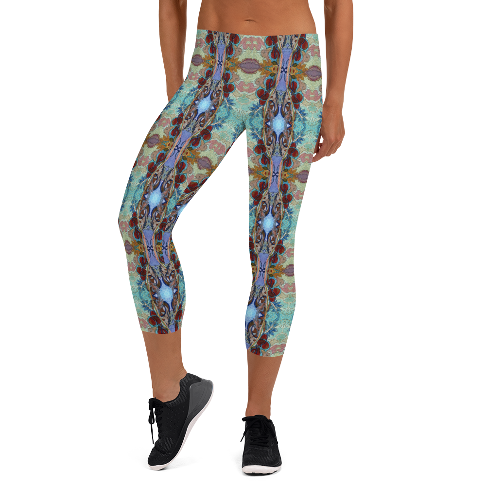 Flowsaic Capri Leggings