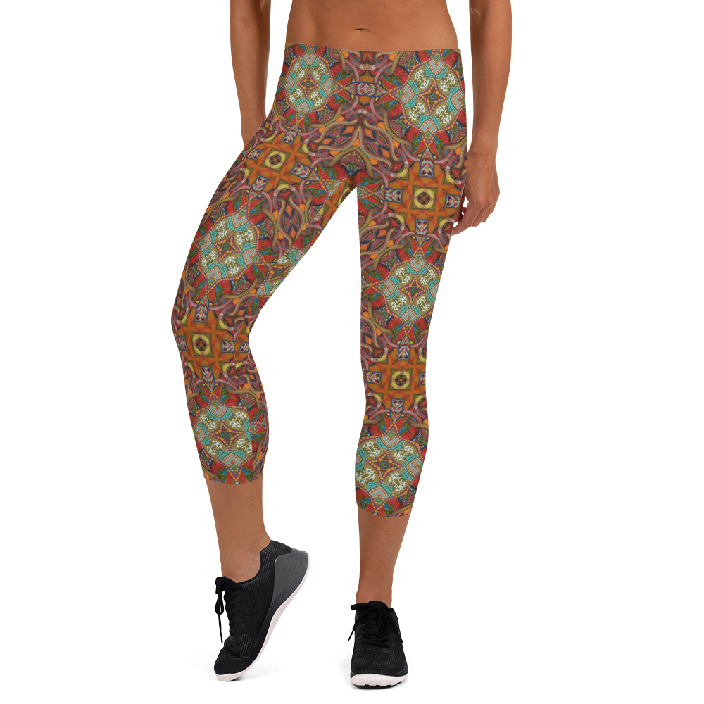 Stars of Infinity Capri Leggings