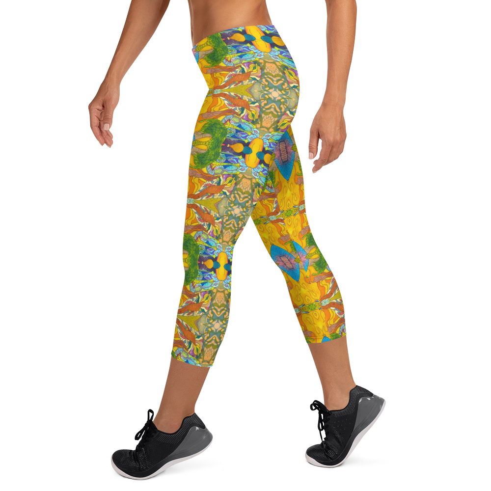 Fruits of Passion Capri Leggings