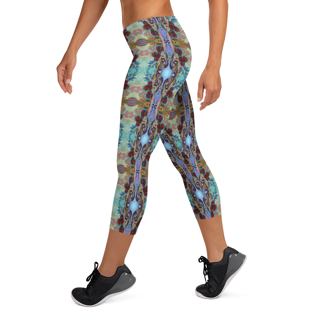Flowsaic Capri Leggings