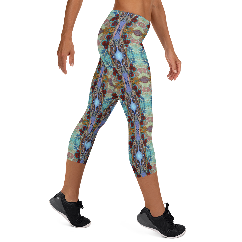 Flowsaic Capri Leggings