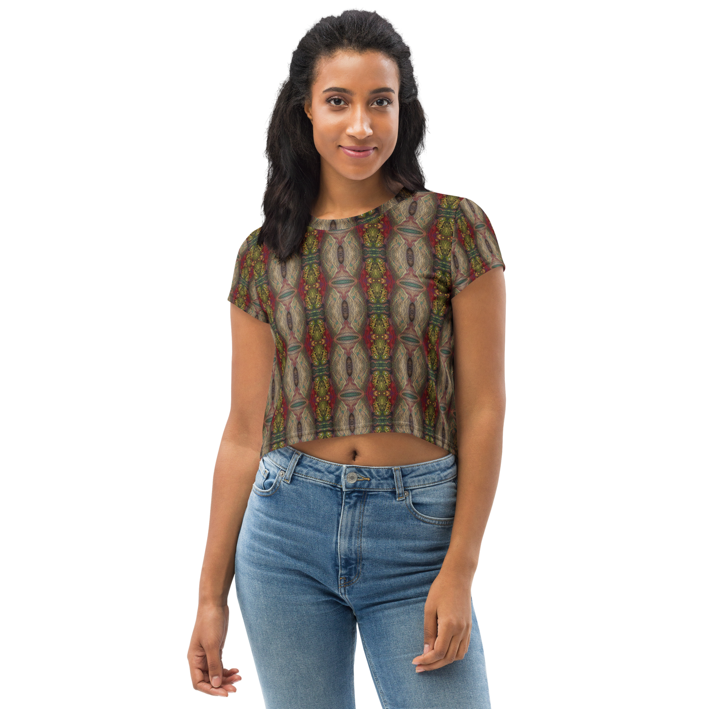 Lost Chameleons Crop Top