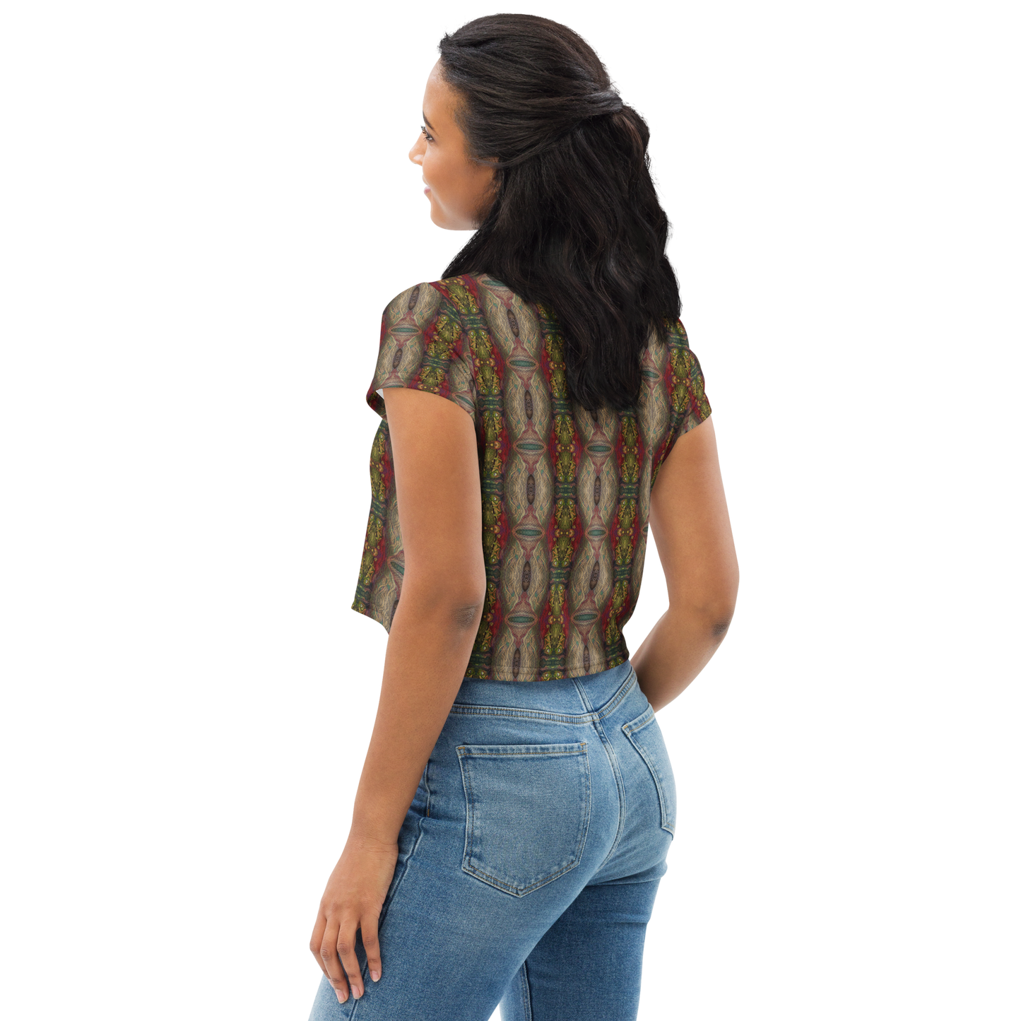 Lost Chameleons Crop Top