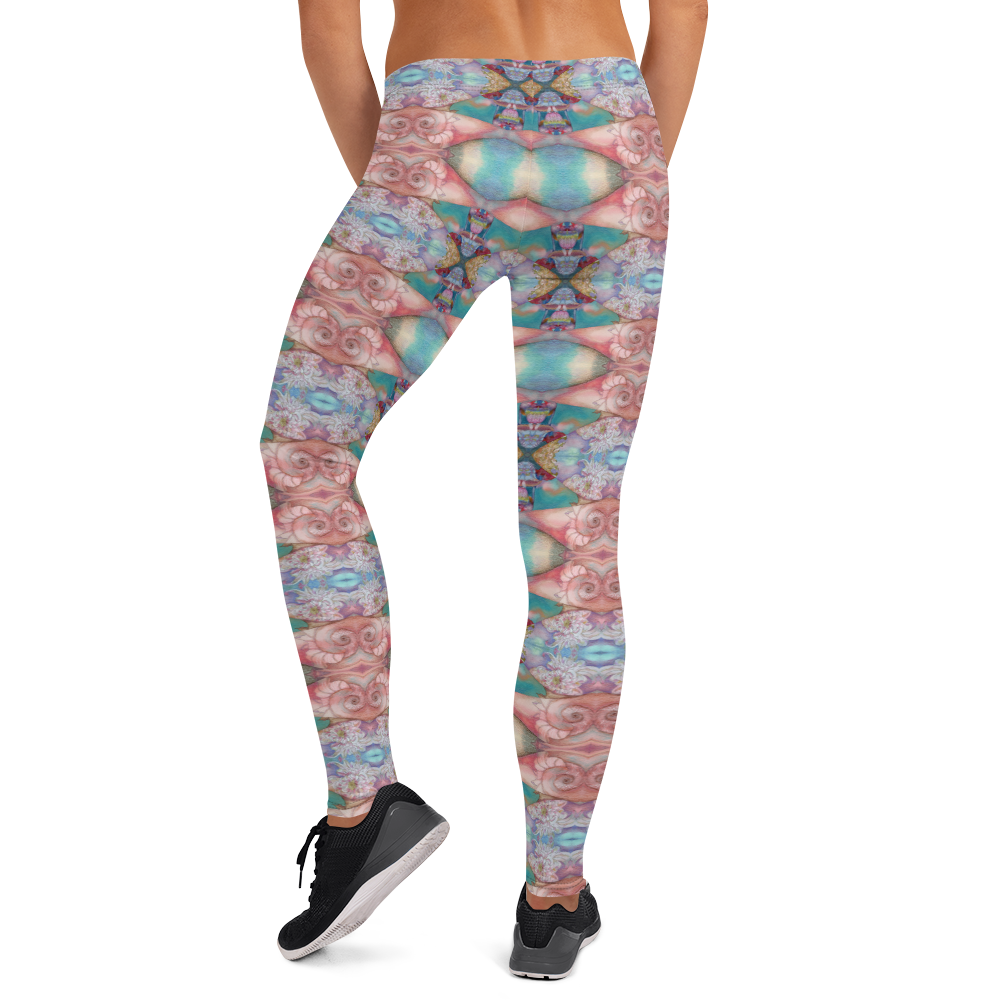 Spiral Pink Leggings