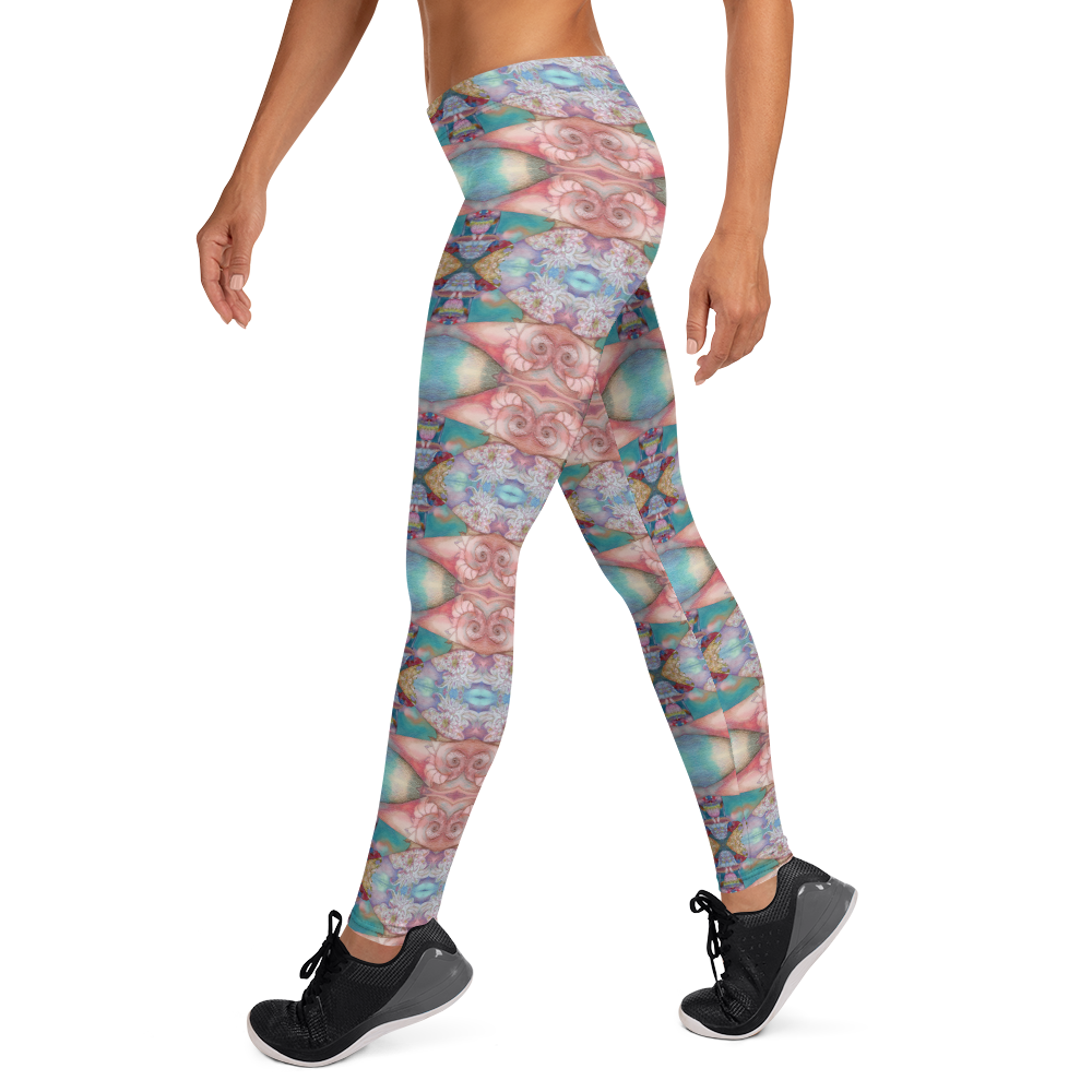 Spiral Pink Leggings