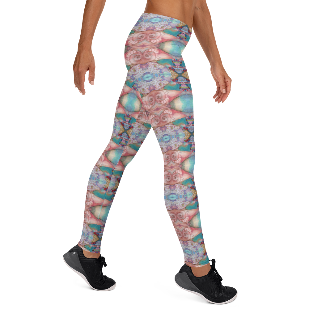 Spiral Pink Leggings