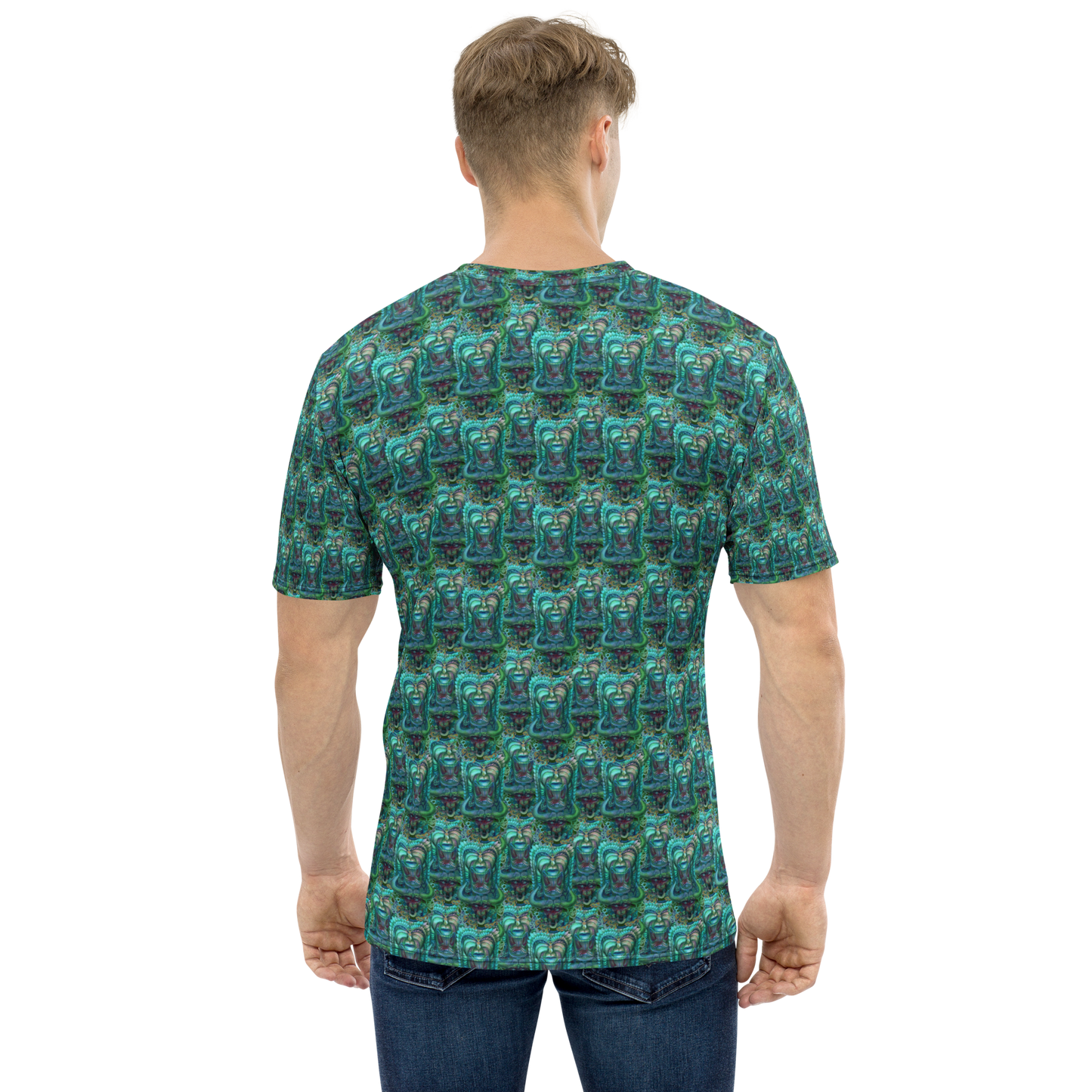 Cyan Cryptiki T-shirt