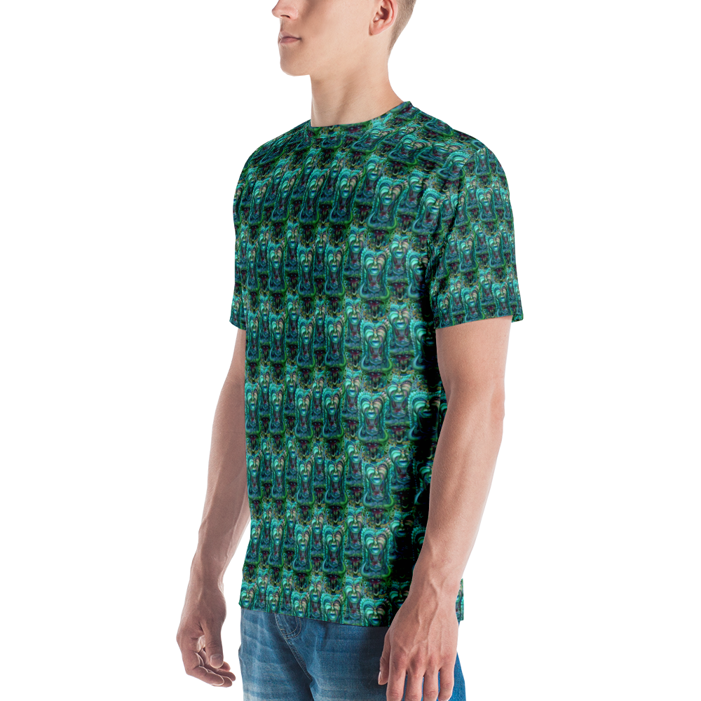 Cyan Cryptiki T-shirt