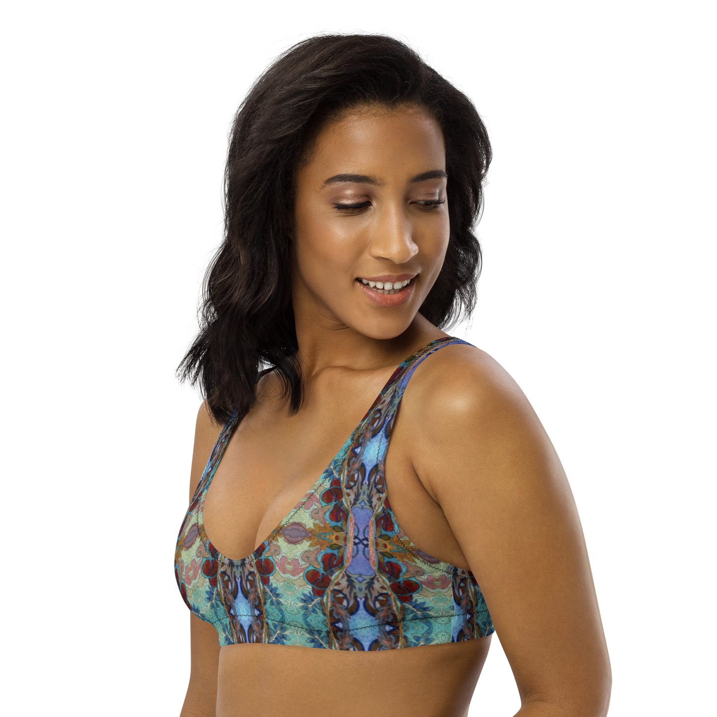Flowsaic bikini top