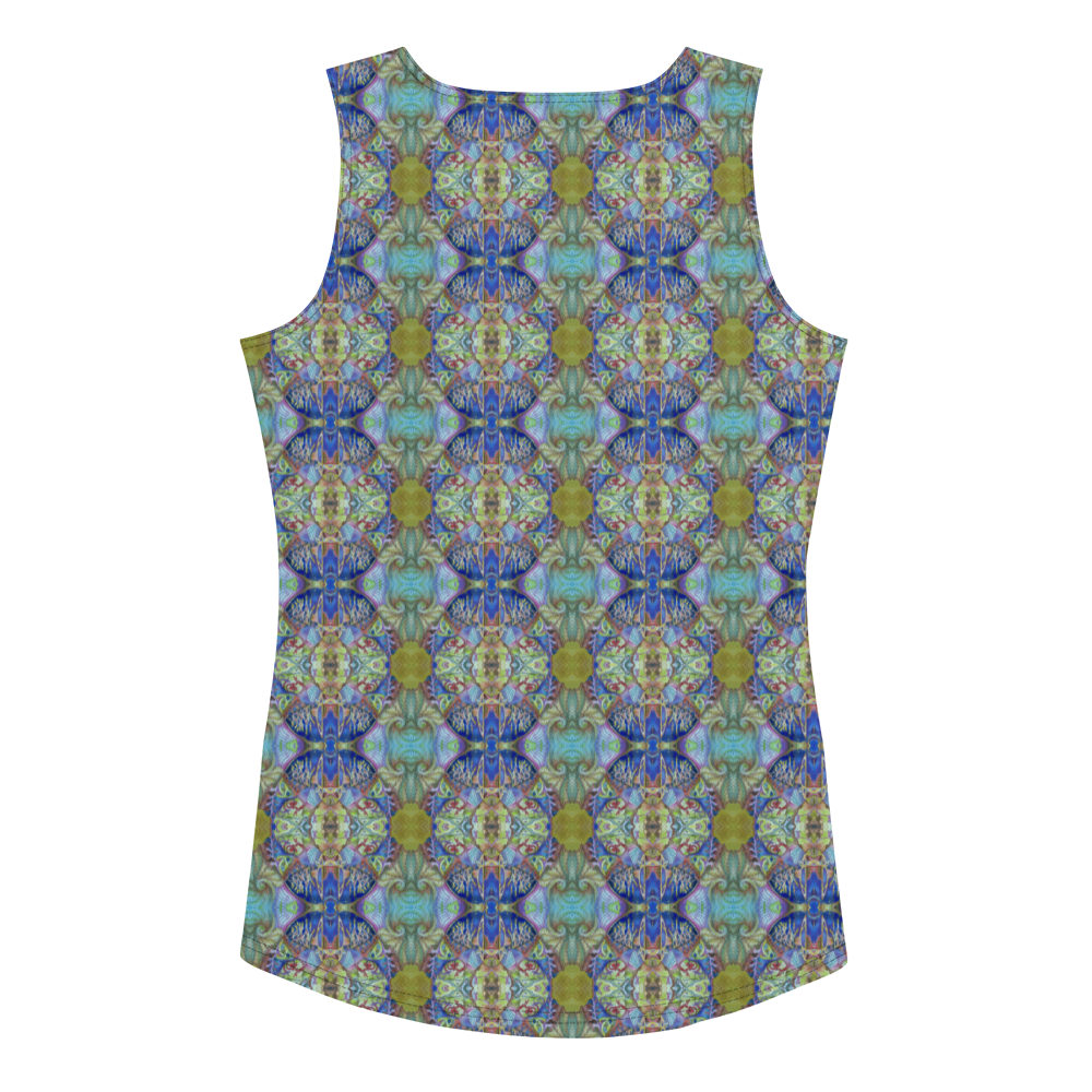 Spiral Blues Tank Top