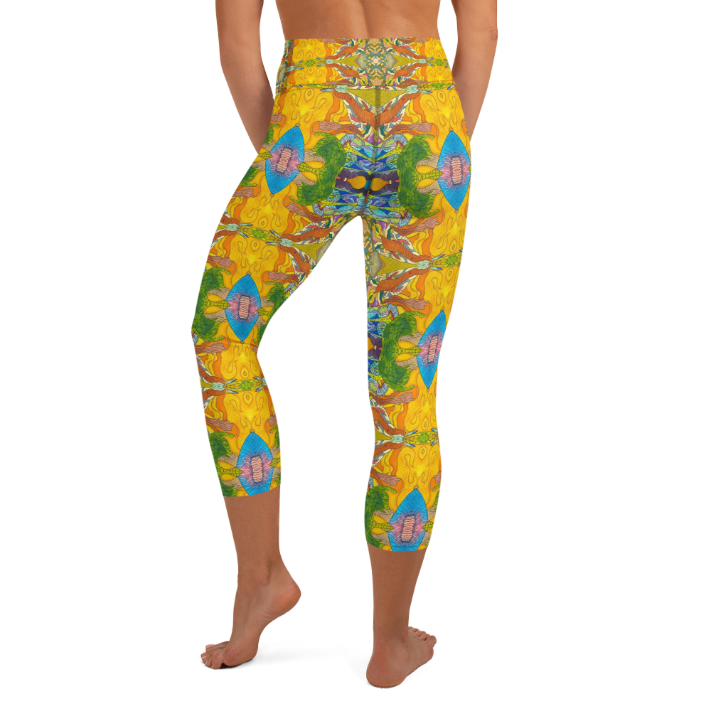 Fruits of Passion High Waist Capri Leggings