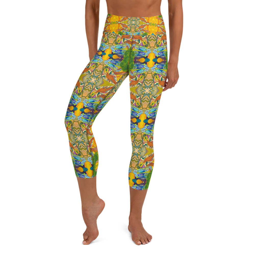 Fruits of Passion High Waist Capri Leggings