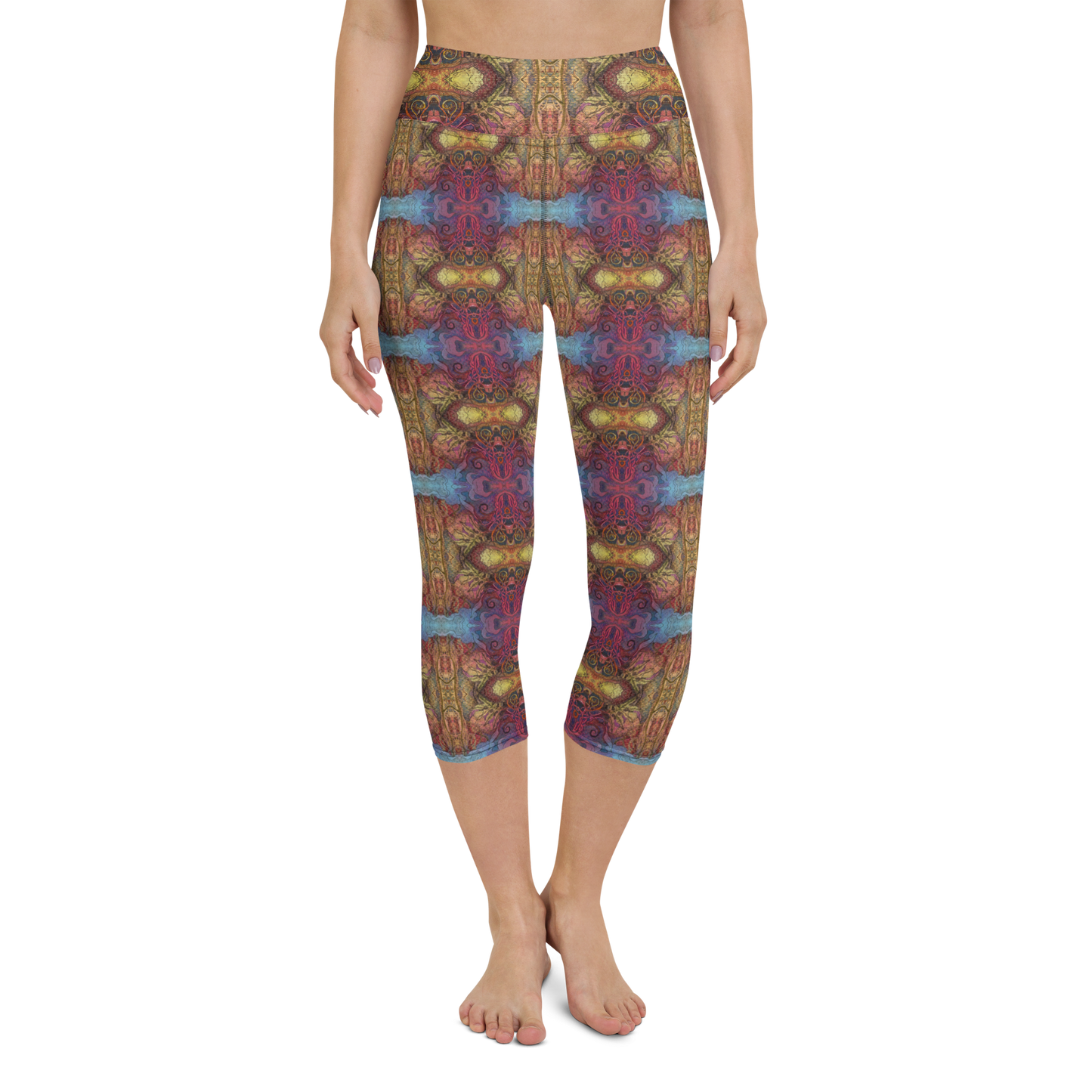 Velvet Bugs High Waist Capri Leggings
