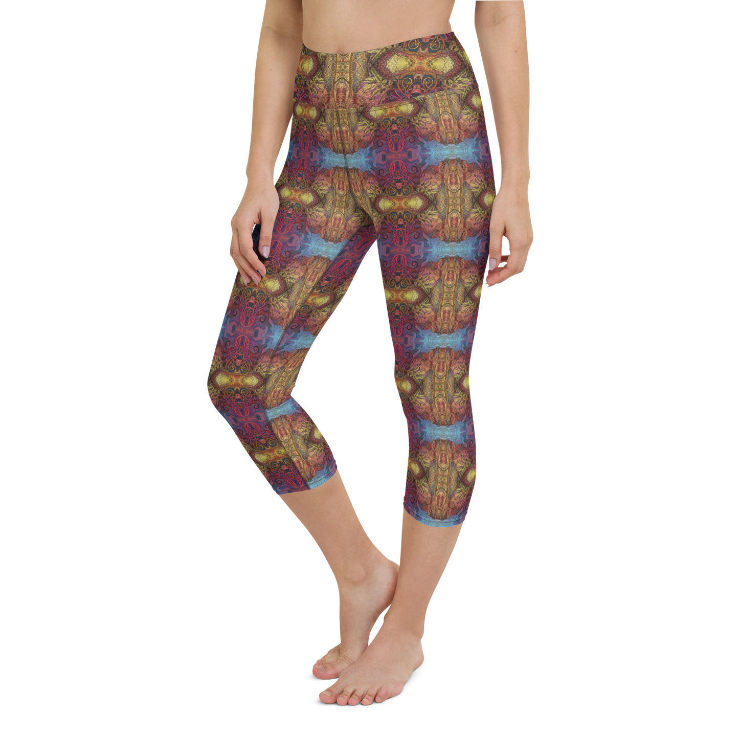 Velvet Bugs High Waist Capri Leggings
