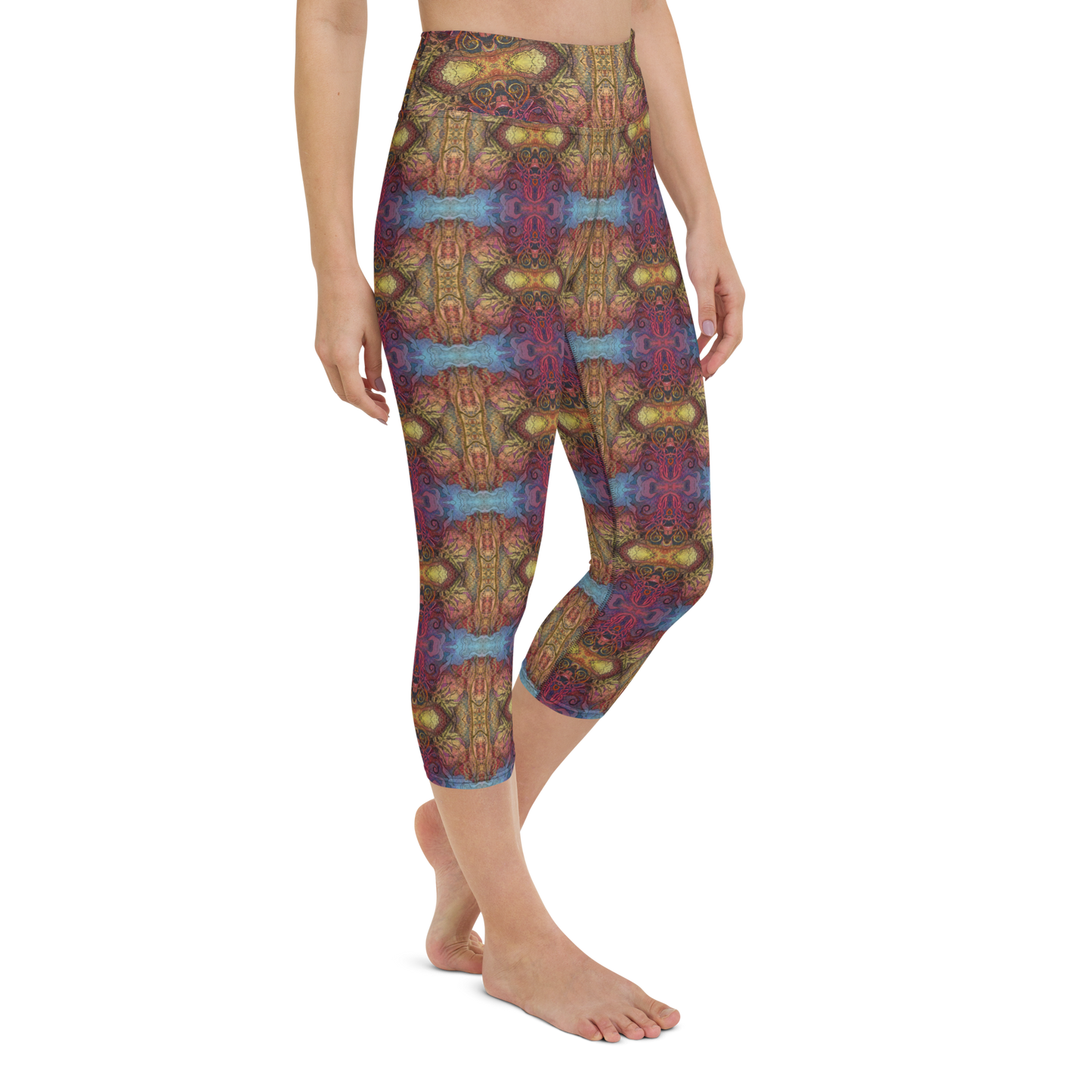 Velvet Bugs High Waist Capri Leggings