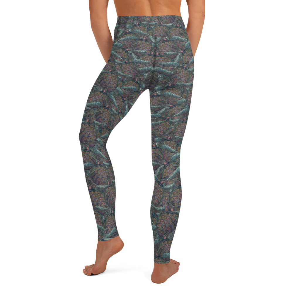 Turtles High Waist Capri Leggings