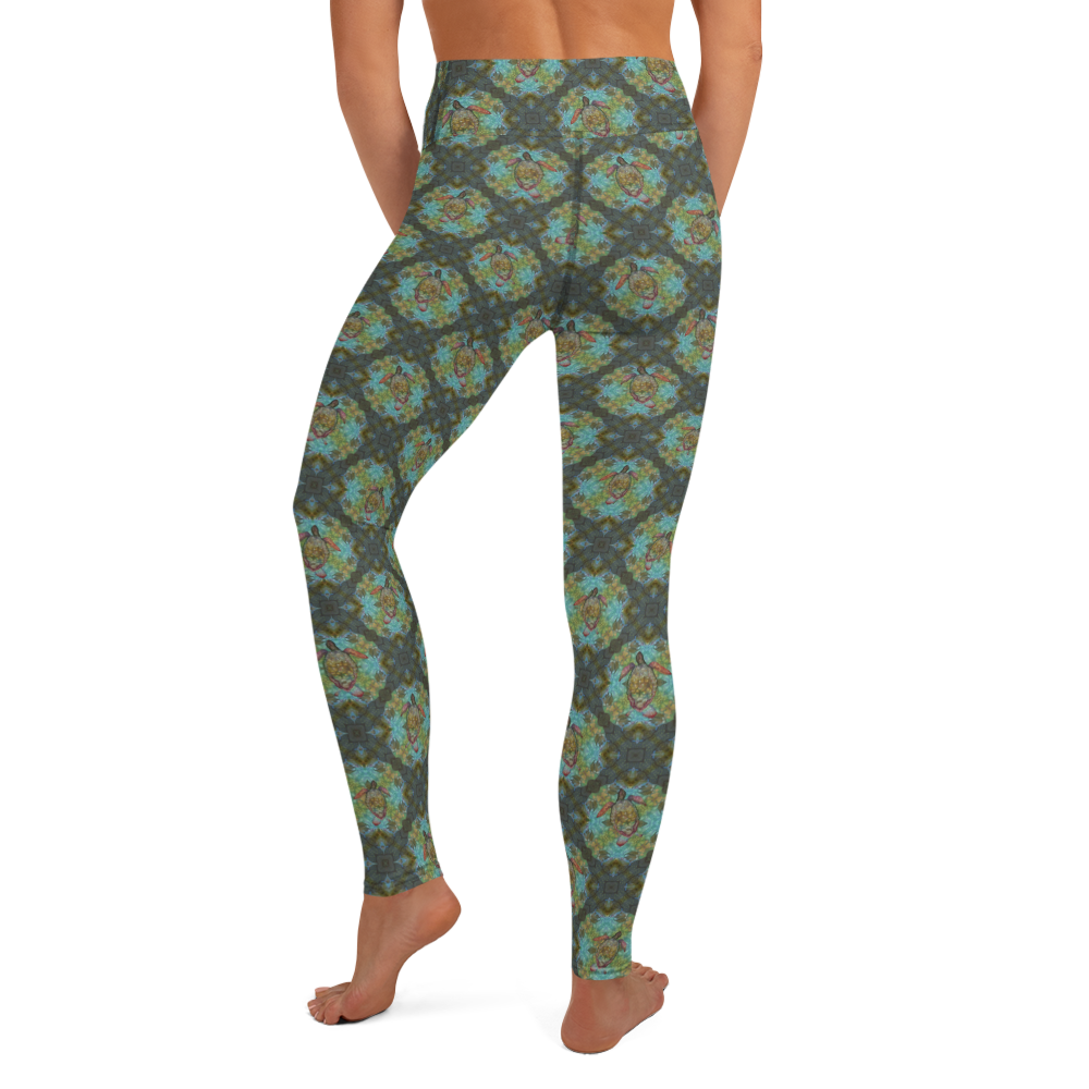 Olive Greens High Waist Leggings