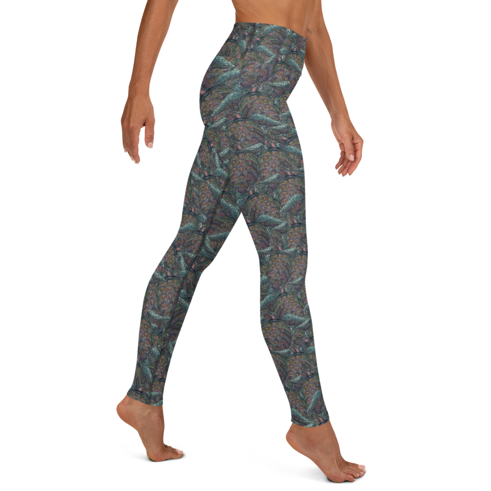 Turtles High Waist Capri Leggings