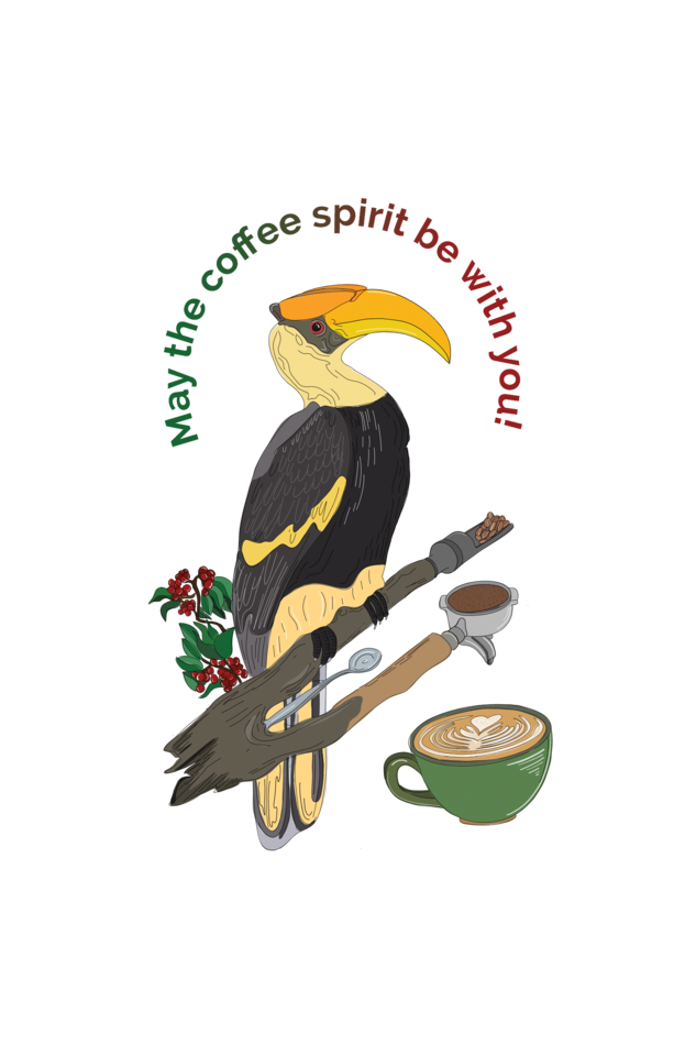 Coffee Spirit v2 Supima Cotton Tshirt