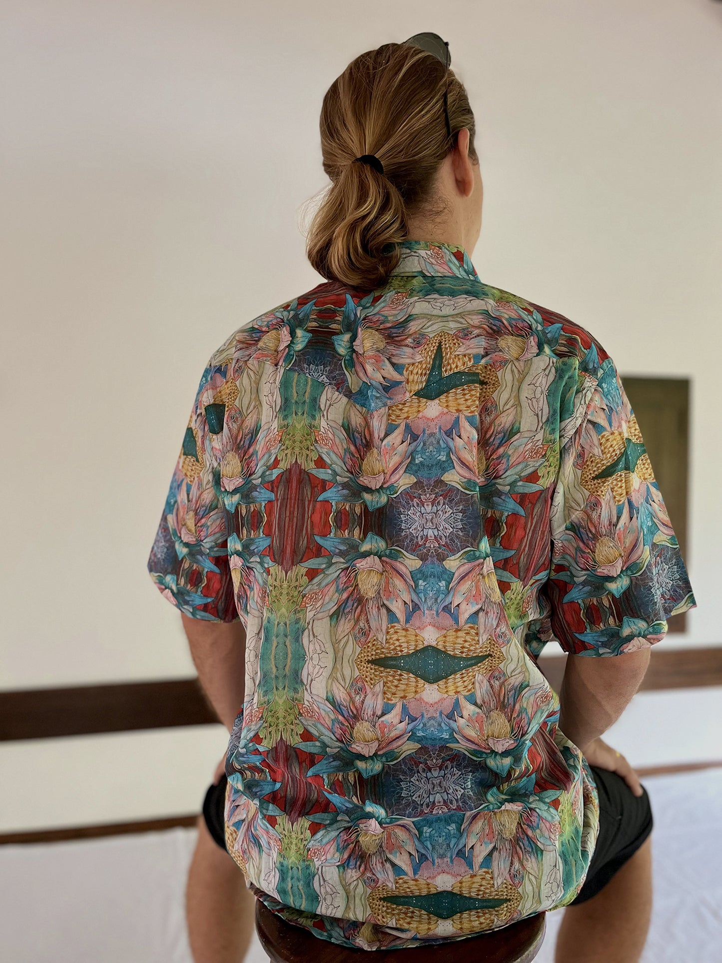 Floral Blues Shirt