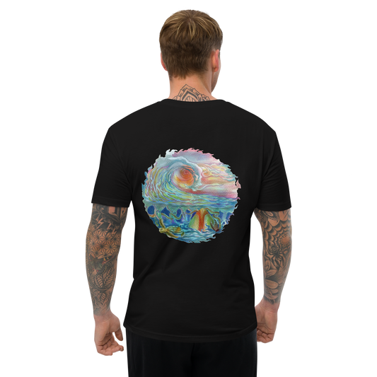 Sunset Surf Back T-shirt