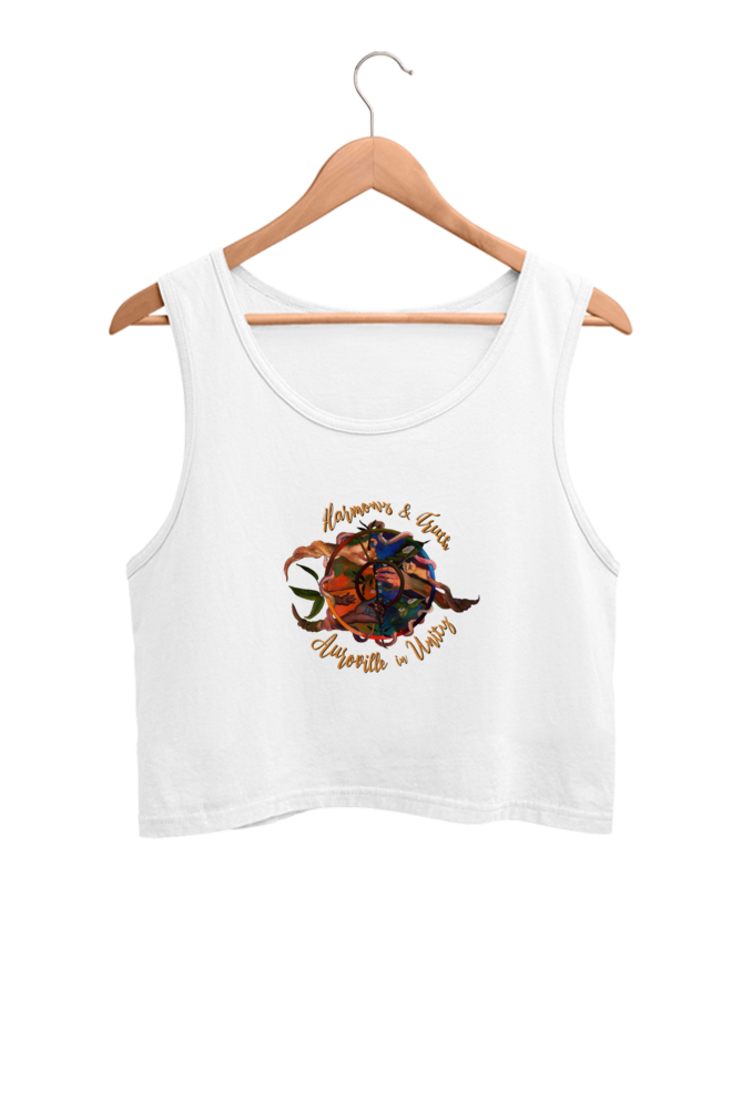 Auroville Unity Crop Tank