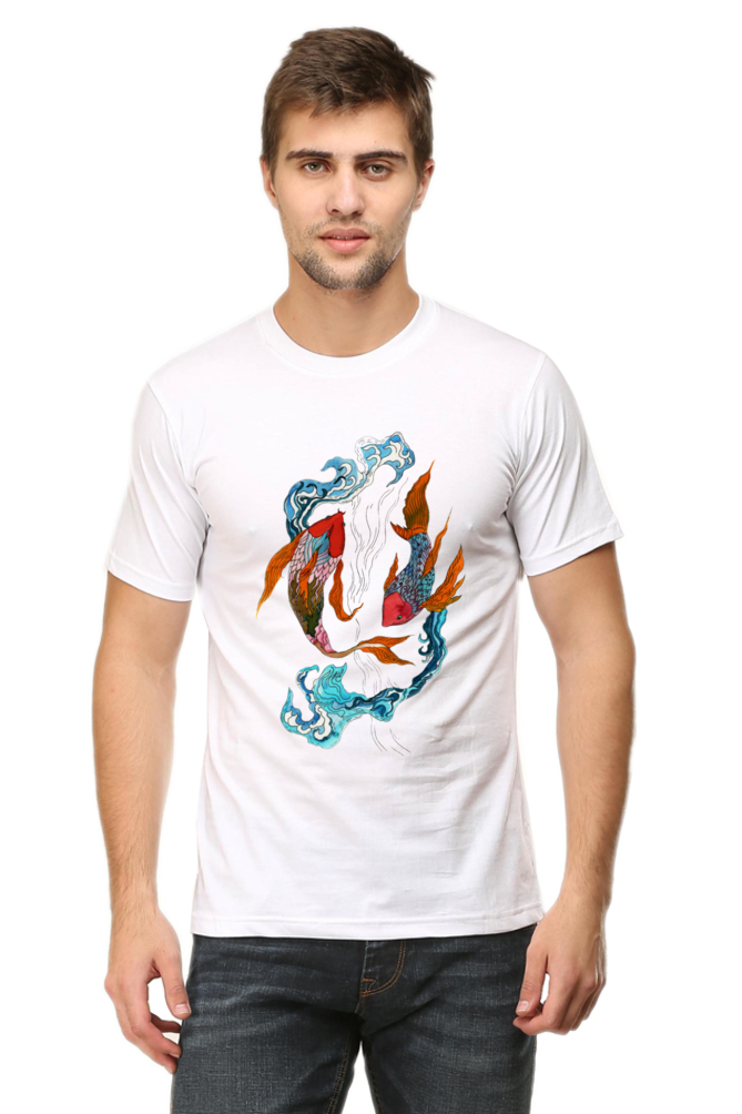 Koi Yin Yang T-shirt