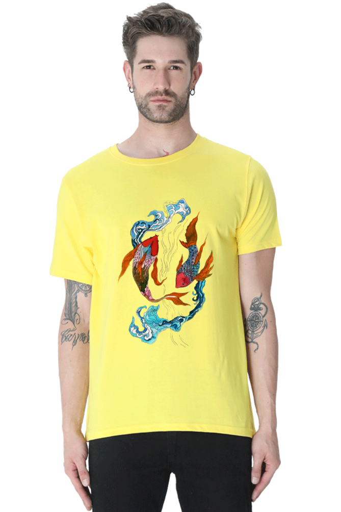 Koi Yin Yang T-shirt