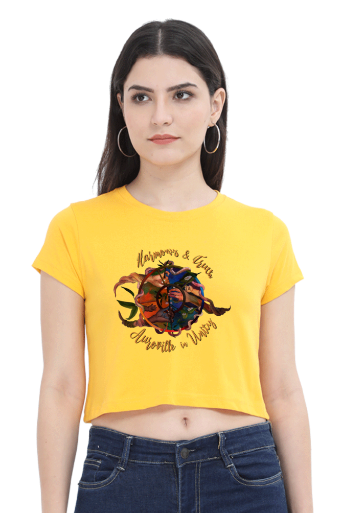 Auroville Unity Crop Top