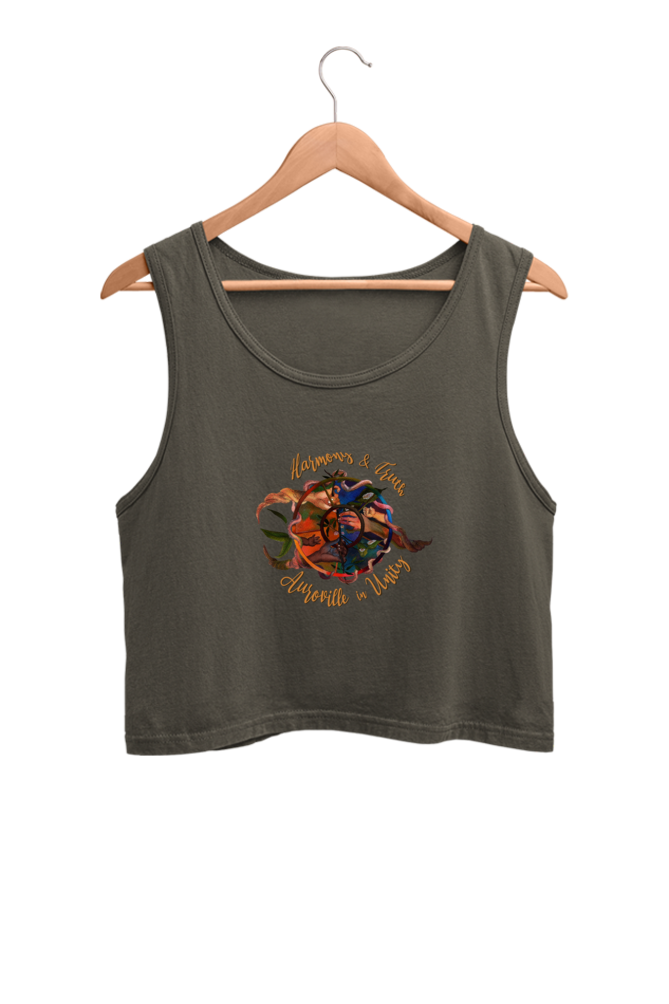 Auroville Unity Crop Tank