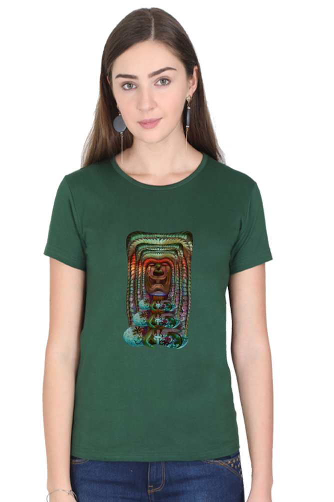 Psychedelic Tiki Women's T-shirt