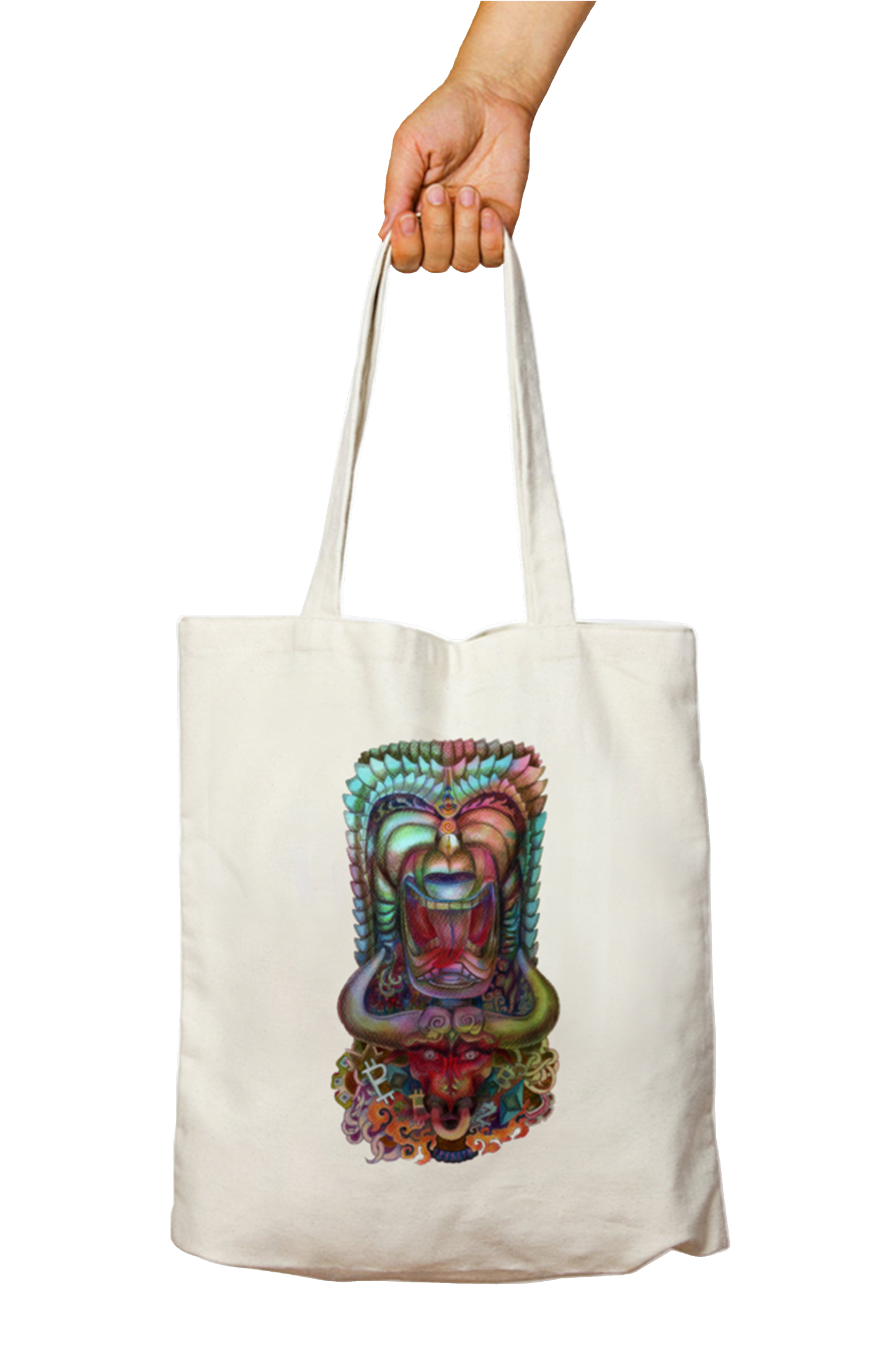 Cryptiki Tote Bag