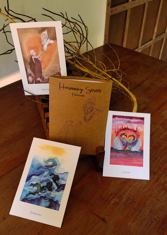 Harmony Series Postcards Set of 3