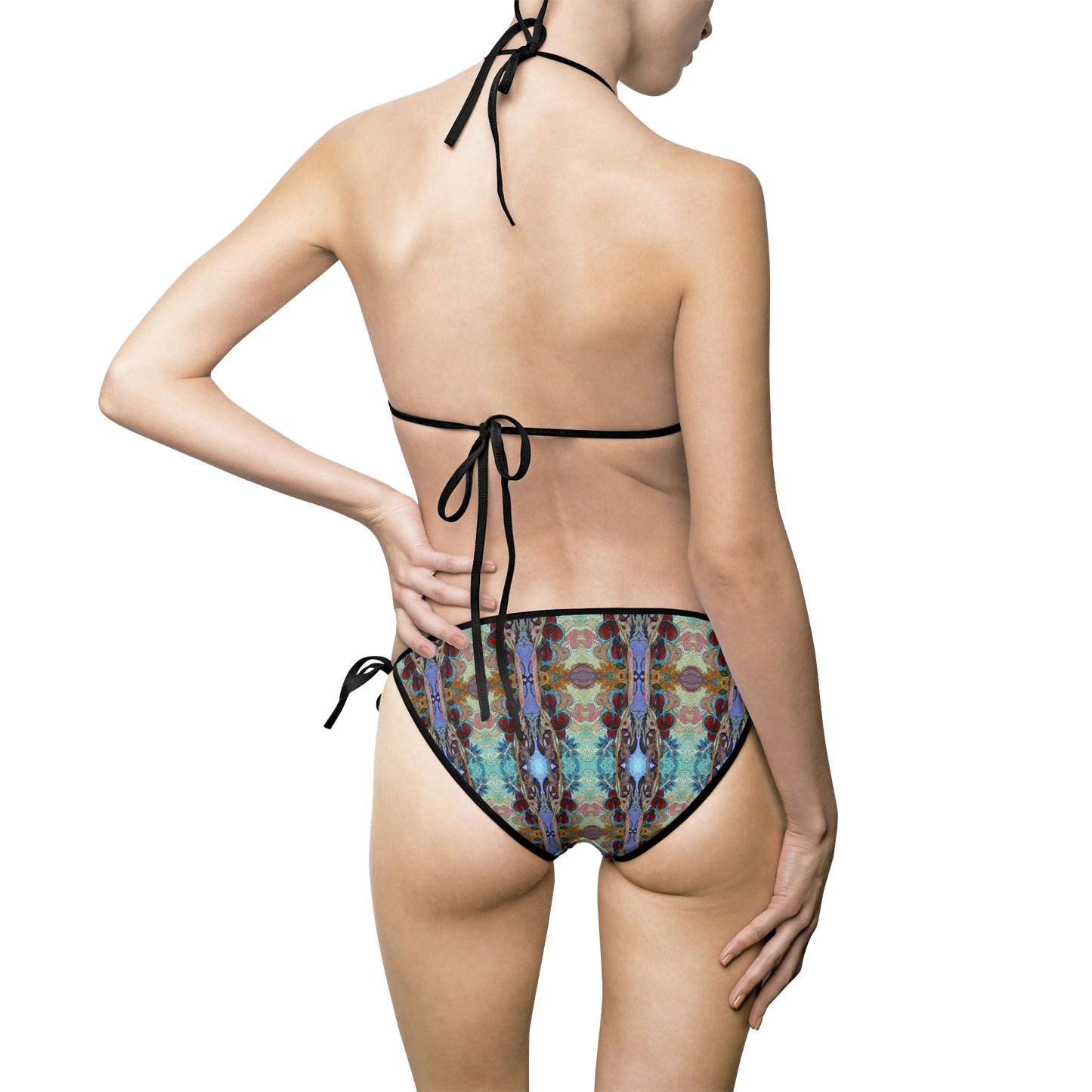 Flowsaic String Bikini