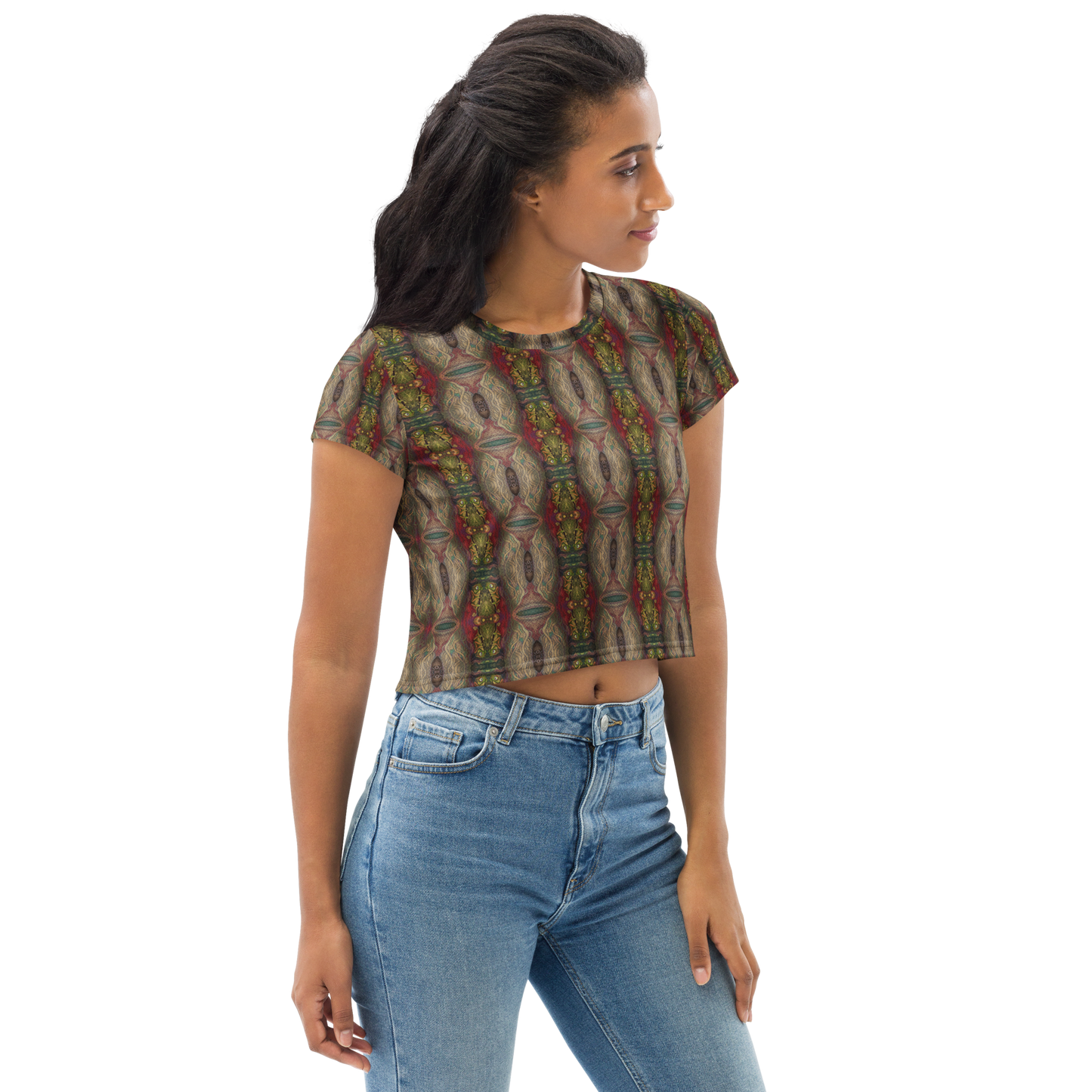 Lost Chameleons Crop Top